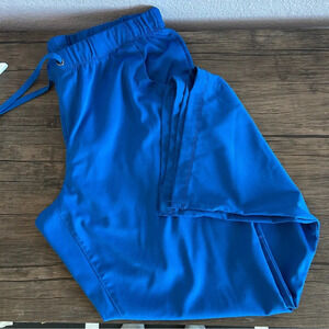 HH Work by Healing Hands Women’s Royal Blue Scrub Pant - L-P.